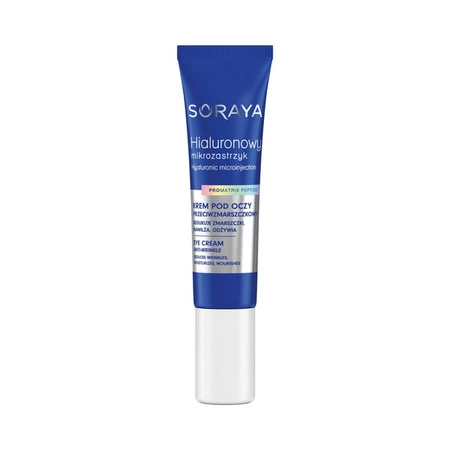 SORAYA Hialuronowy Mikrozastrzyk krem pod oczy przeciwzmarszczkowy 15ml