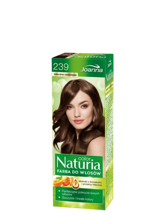 JOANNA Naturia Color farba do włosów 239 Mleczna Czekolada