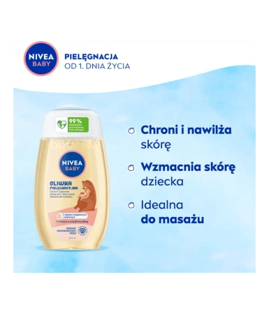 NIVEA Baby Nowa Formuła oliwka do ciała Pielęgnacyjna 200ml