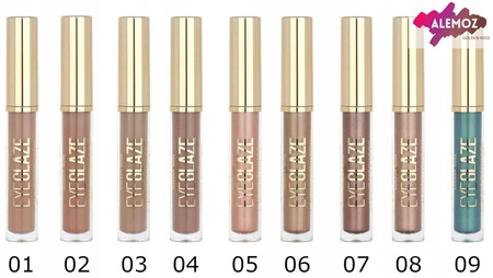 GOLDEN ROSE Eye Glaze Liquid Eyeshadow cień w płynie 13 Copper Dawn 3,5g