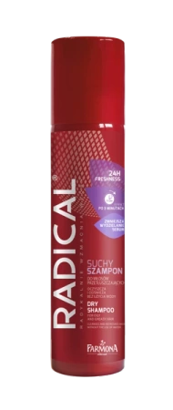 FARMONA Radical suchy szampon do włosów tłustych 24h Freshness 180ml