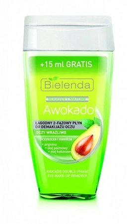 BIELENDA Awokado dwufazowy płyn do demakijażu oczu 125ml