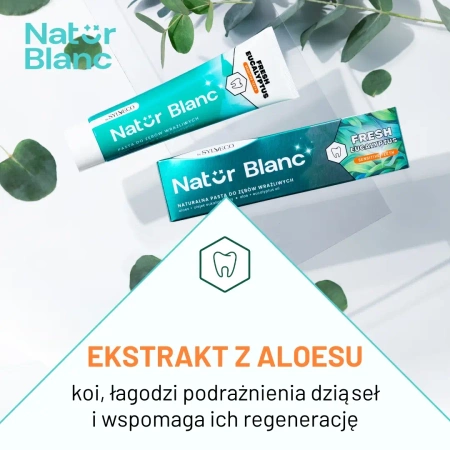 SYLVECO Natur Blanc pasta do zębów wrażliwych Fresh Eucalyptus 100ml