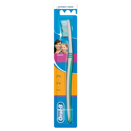 ORAL B Clasic szczoteczka do zębów 40 Medium