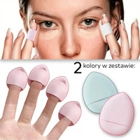 ECARLA gąbeczka mini do makijażu na palec GB08 2szt