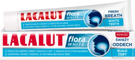 LACALUT Flora White pasta do zębów 75ml