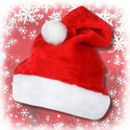 ECARLA Święty Mikołaj czapka KSN66