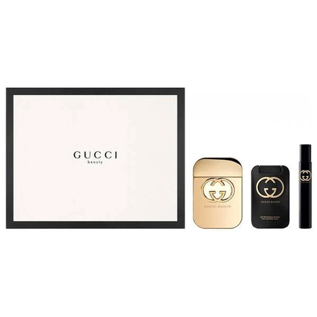 GUCCI Women Guilty zestaw edt75ml+edp7,4+body lotion100ml 