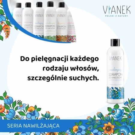 SYLVECO Vianek Nawilżająca szampon do włosów suchych i normalnych 300ml