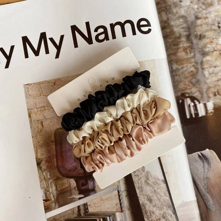 ECARLA zestaw gumek frotek do włosów GUM154 4szt