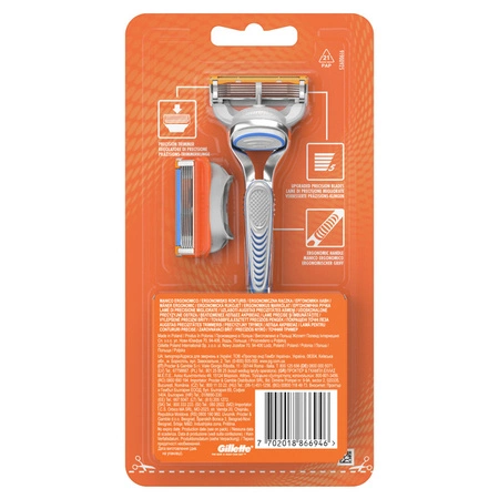 GILLETTE Fusion5 manual golarka + wkład 2szt