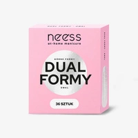 NEESS Dual Formy formy do akrylożelu owal 36szt