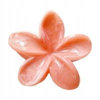 ECARLA spinka-klamra do włosów Kwiat marmurek Pomarańcz SP400