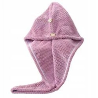 ECARLA ręcznik kapturek na włosy Różżowy 65x25 REC52WZ3