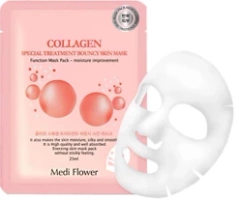 MEDI FLOWER Skin Mask maska w płacie Collagen 23ml