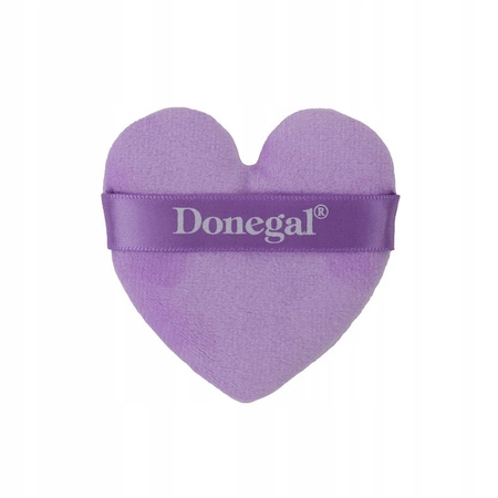 DONEGAL puszek do pudru serce 1szt