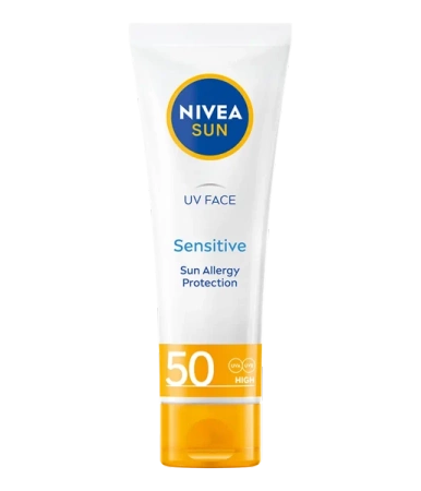 NIVEA Sun UV Face Sensitive krem dla skóry wrażliwej SPF50 50ml