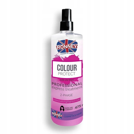 RONNEY Express Treatment Color Protect odżywka dwufazowa do włosów farbowanych 285ml