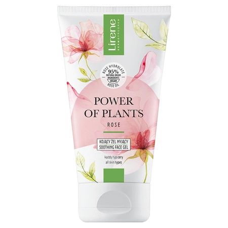 LIRENE Power of Plants Róża kojący żel myjący TERMIN 01-2026