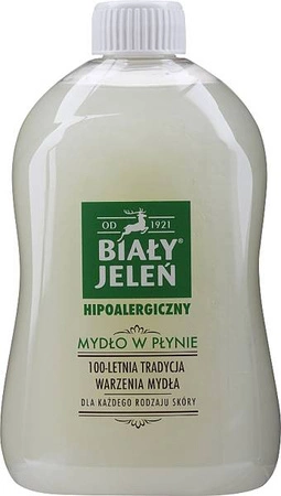BIAŁY JELEŃ Hipoalergiczne mydło w płynie 500ml