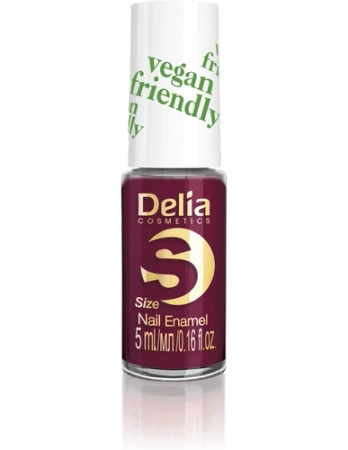 DELIA Vegan Friendly Size S lakier do paznokci 216 Cherry Bomb 5ml