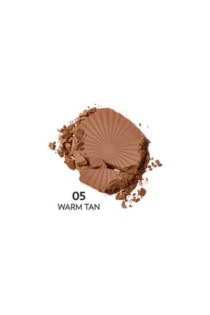 GOLDEN ROSE Sun Bright Bronzer Powder puder brązujący do twarzy 05 Warm Tan 12,5g