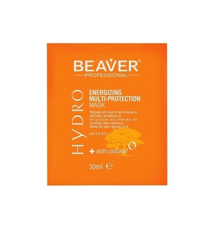 BEAVER Hydro Anti-Oxidant maska wspomagająca naturalną ochronę włosa 30ml