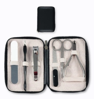 TOP CHOICE komplet do manicure i pedicure 6-elemen