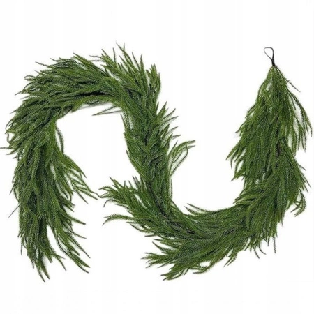ECARLA girlanda świąteczna długa zielona sosna 180cm WSN32