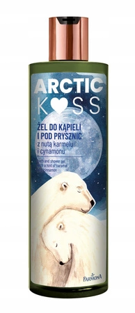 FARMONA Arctic Kiss żel do kąpieli i pod prysznic z nutą karmelu i cynamonu 400ml
