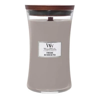 WOODWICK PlusWick duża świeca w słoiku FIRESIDE 609,5g