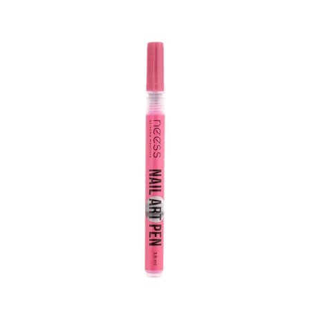 NESS Nail Art Pen pisak do zdobienia paznokci Różowy 2454 3,8ml
