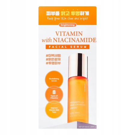 SKIN627 Vitamin With Niacinamide serum do twarzy rozjaśniające 50ml