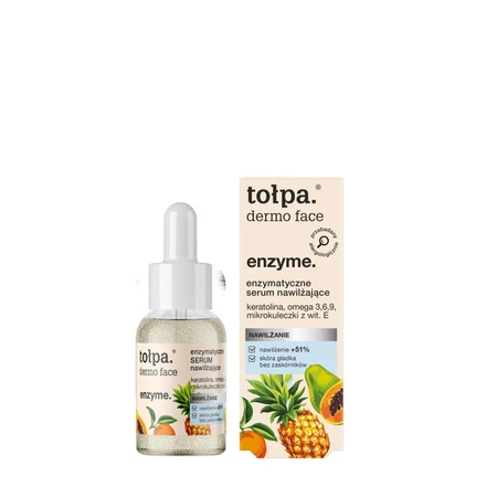 TOŁPA Dermo Face Enzyme serum do twarzy enzymatyczne, nawilżające 30ml 