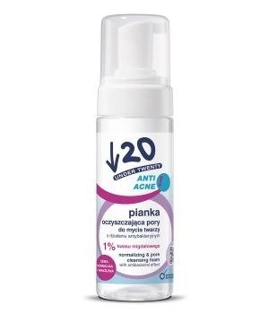 UNDER TWENTY Anti Acne pianka oczyszczająca pory do mycia twarzy 150ml