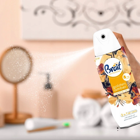 BRAIT Dry Air Freshener suchy odświeżacz powietrza Essential Oils Golden Amber 300ml