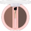 ESSENCE Brow Powder Duo Set pudrowy zestaw do brwi 02 Medium 1,8ml