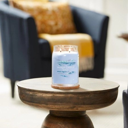 YANKEE CANDLE Signature Duża świeca w słoiku OCEAN AIR 567g