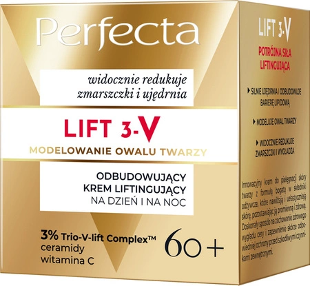 DAX Perfecta Lift 3-V krem do twarzy odbudowujący 60+ 50ml