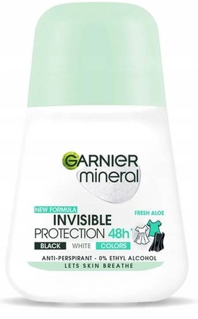 GARNIER Mineral Invisible roll on Fresh Aloe 50ml