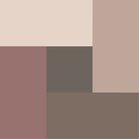 BELL HYPOALLERGENIC Nude Eyeshadow paletka cieni do powiek 01 5g