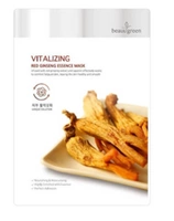 BEAUUGREEN maseczka w płacie rewitalizująca Żeń-Szeń 23g