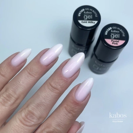 KABOS Gel In Bottle 2w1 żel budujący w butelce UV/LED Pastel Pink 8ml