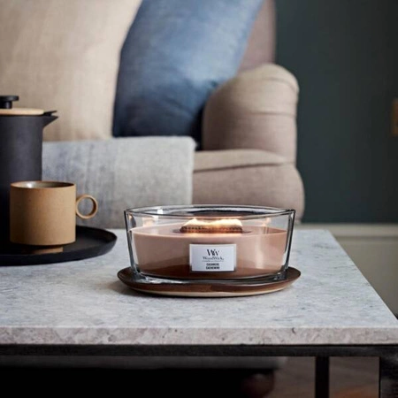 WOODWICK Core Hearthwick świeca w słoiku elipsa CASHMERE 453,55g