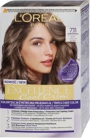 LOREAL Excellence Creme farba do włosów 7.11 Ultrapopielaty Blond