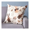ECARLA Wiosna poszewka na poduszkę 45x45cm Wielkanoc Króliczki POD225