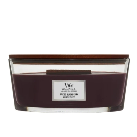 WOODWICK Core Hearthwick świeca w słoiku elipsa Spiced Blackberry 453g