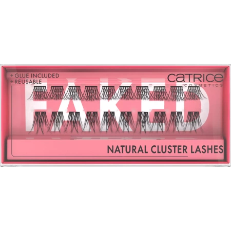 CATRICE Faked Lashes sztuczne rzęsy kępki Natural Cluster 20szt