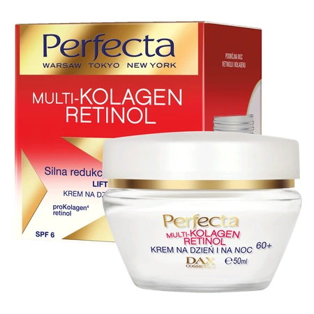 DAX Perfecta Multi-kolagen Retinol zestaw 60+