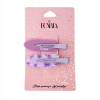 ECARLA zestaw spinek do włosów 2szt Grape Winogrona Fiolet SP394